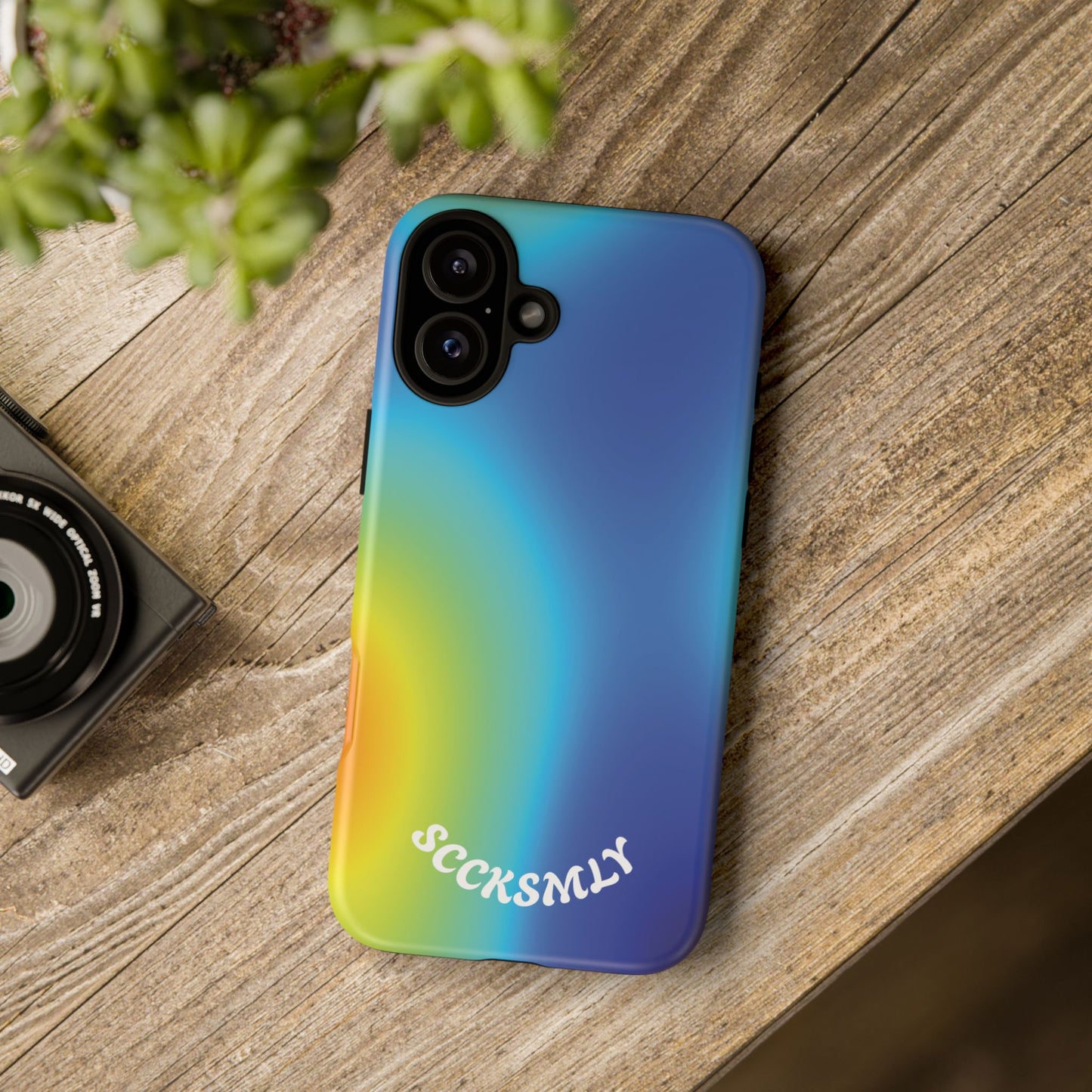 Gradient Heatwave Tough Phone Case for Apple