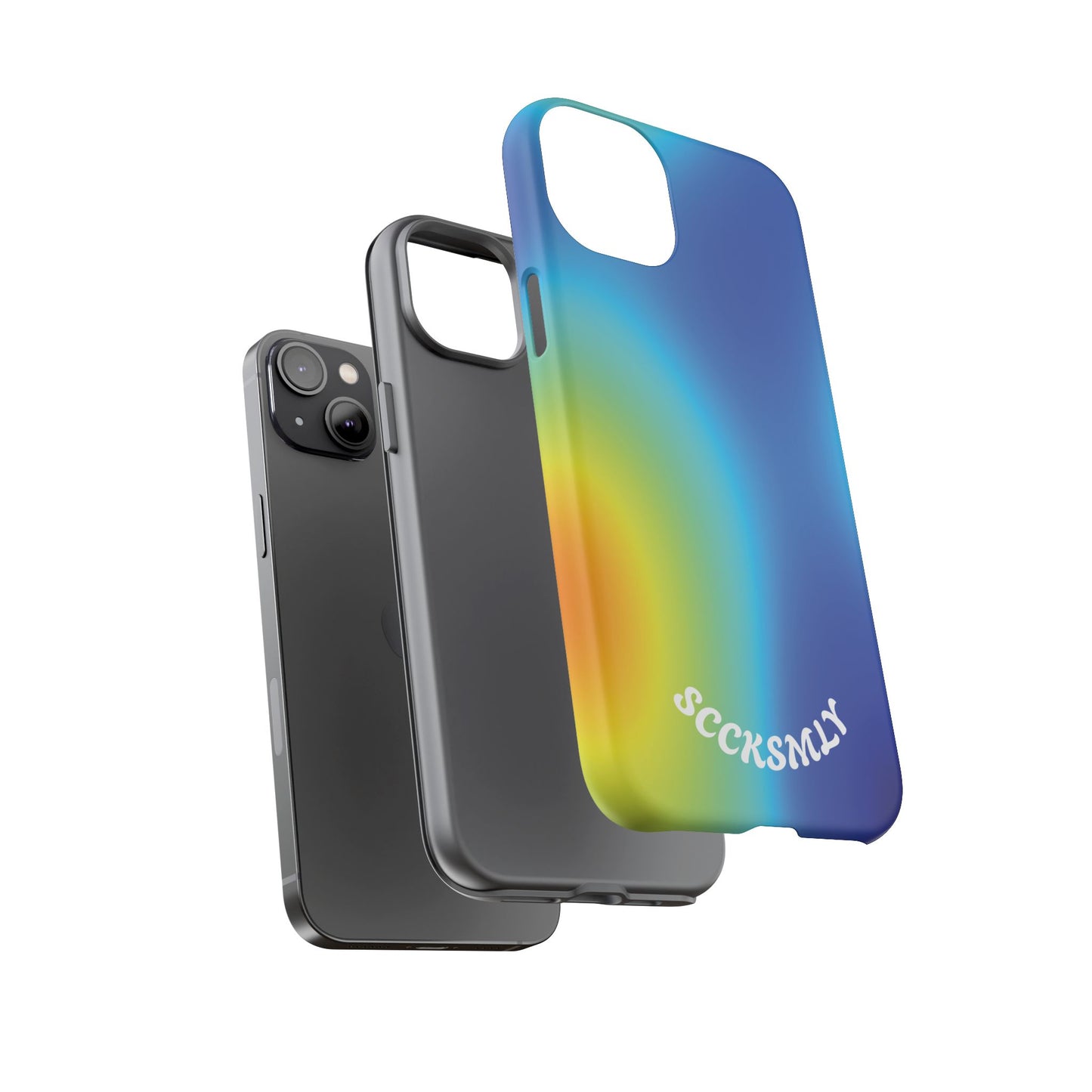 Gradient Heatwave Tough Phone Case for Apple