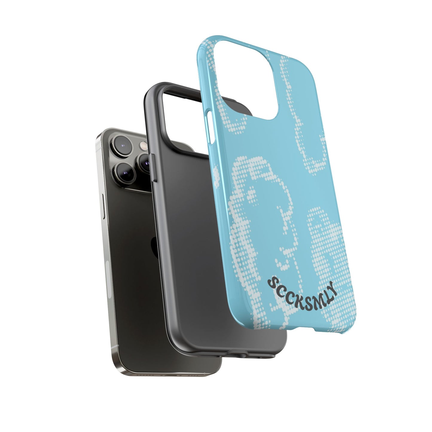 Comic Dot Sky Tough Phone Case for Apple