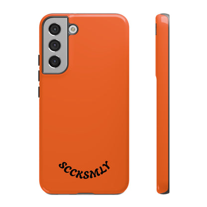 SOLID Tangerine Tough Case for Samsung