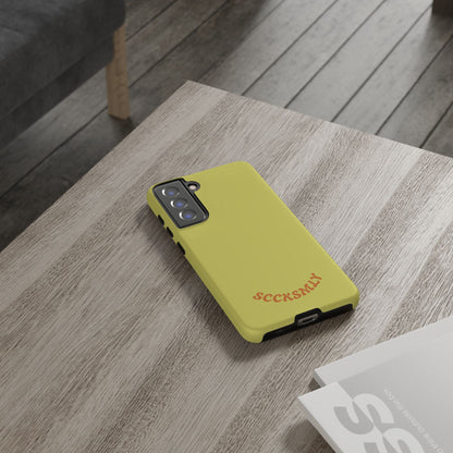 SOLID Lemon Dijon Glaze Tough Case for Samsung