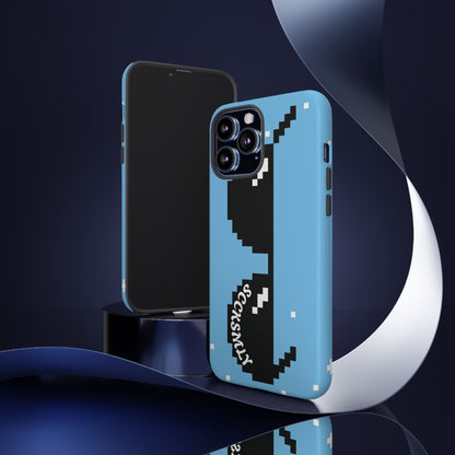 Pixel Glass Tough Phone Case for Apple