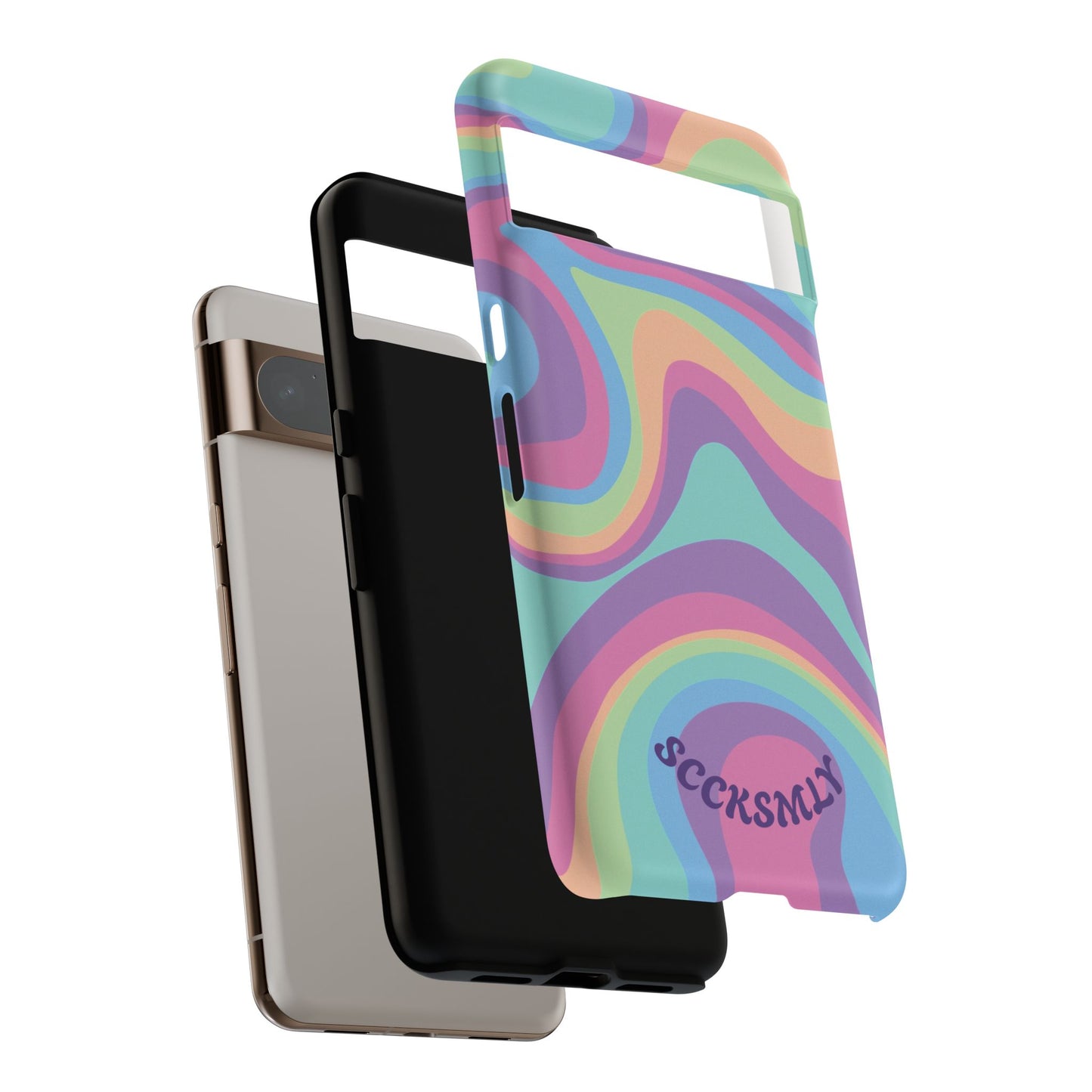 Pastel Swirl Phone Case for Google Pixel