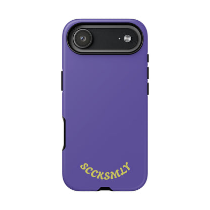 SOLID Dreamy Dusk Purple Tough Case for Apple
