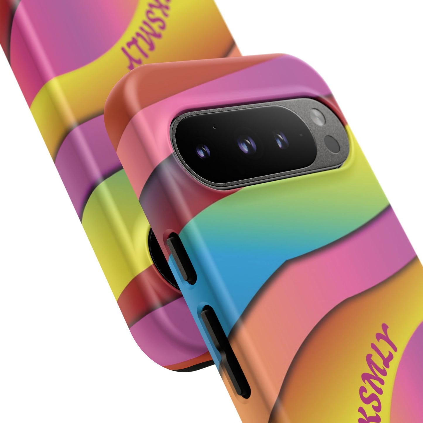 Modern Retro Rainbow Phone Case for Google Pixel