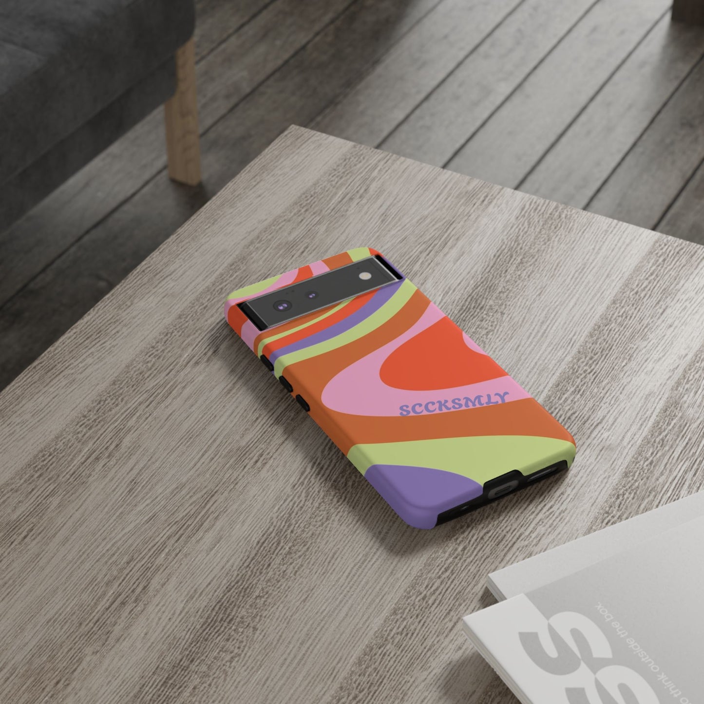 Curvy Swirl Phone Case for Google Pixel