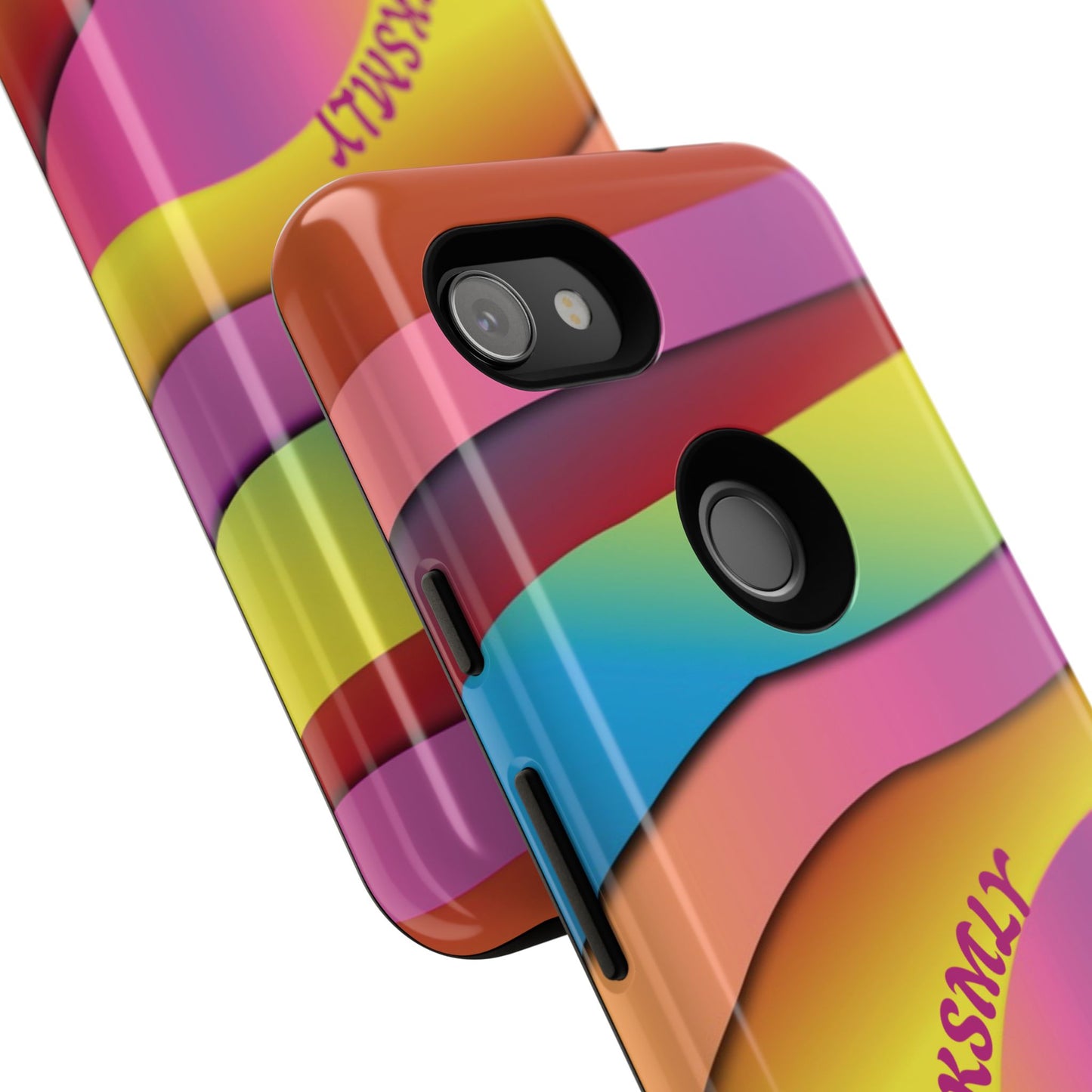 Modern Retro Rainbow Phone Case for Google Pixel