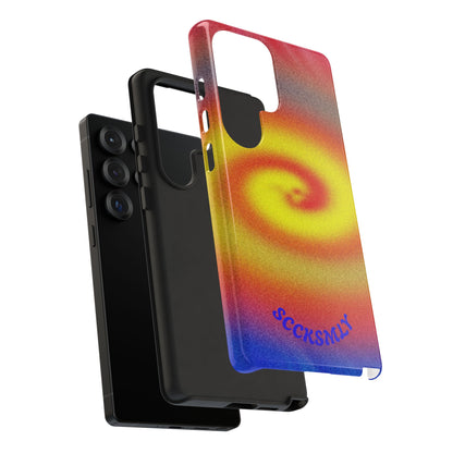 Toxic Spiral Tough Phone Case for Samsung