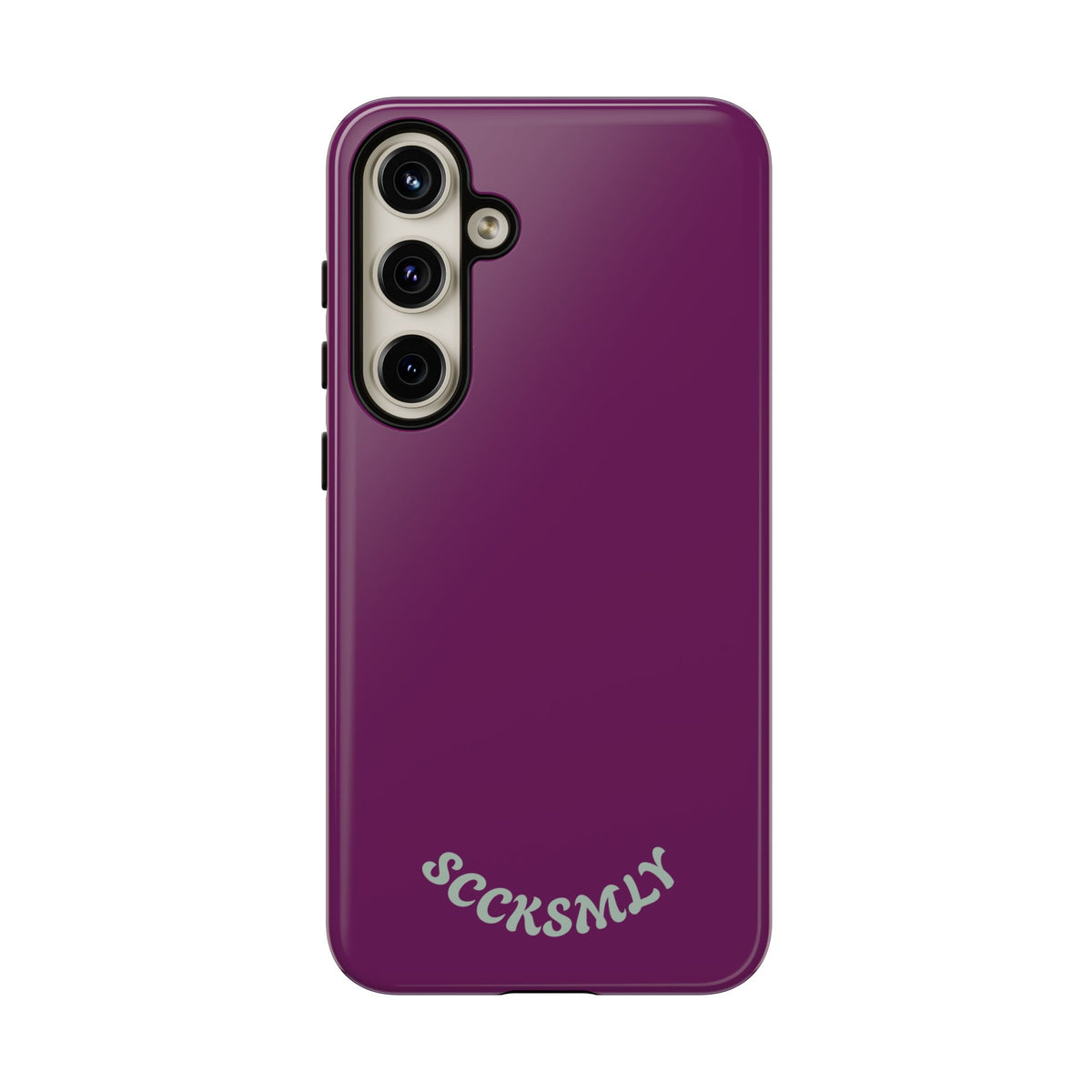 SOLID Amethyst Matte Tough Phone Case for Samsung