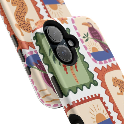 Tropical Print Phone Case for Apple