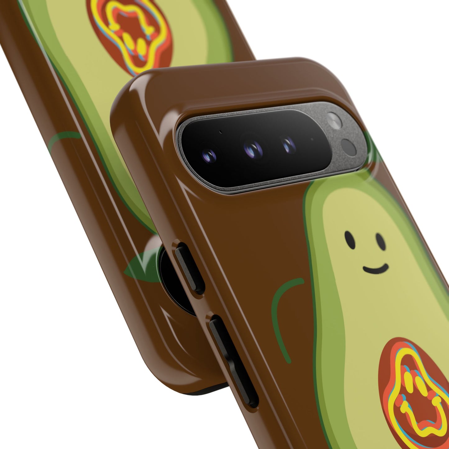 "Google Pixel" Playful Vegan Avocado Phone Case - Tough, Durable Protection with a Fun Design