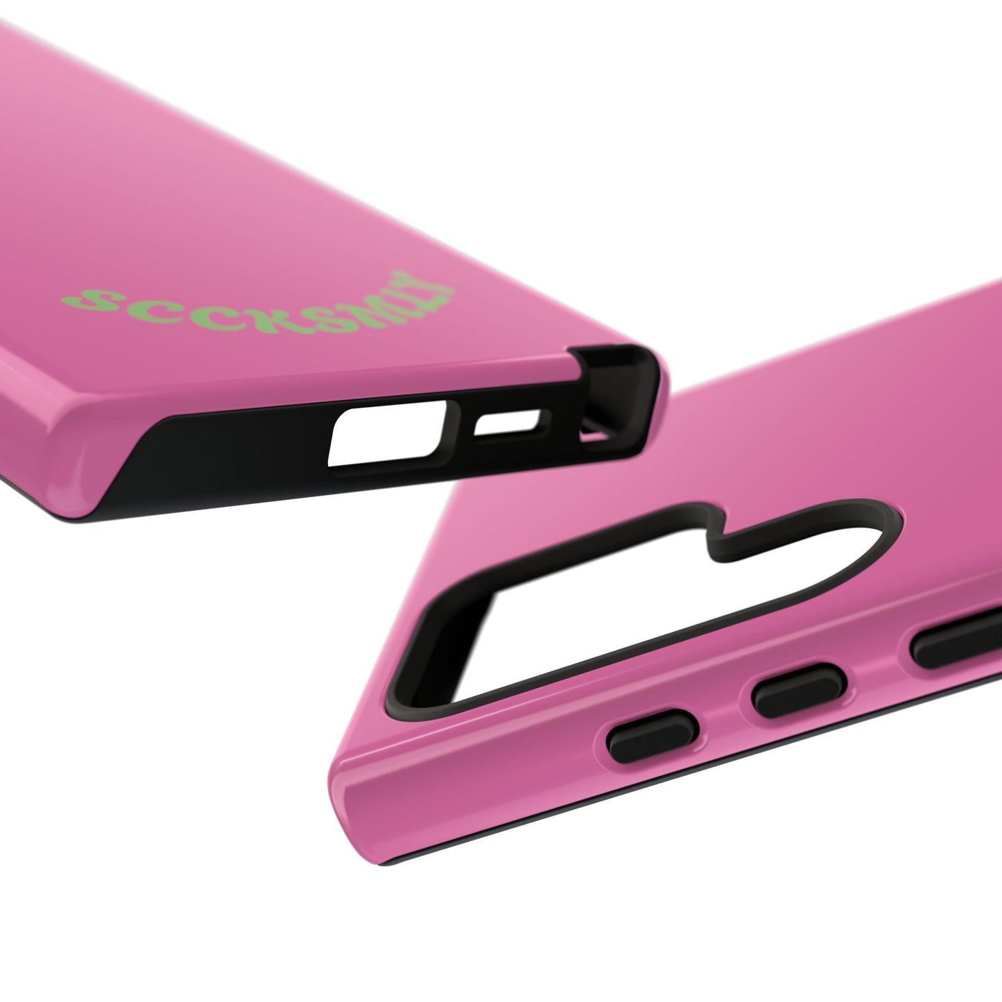 SOLID Sweet Static Pink Tough Case for Samsung