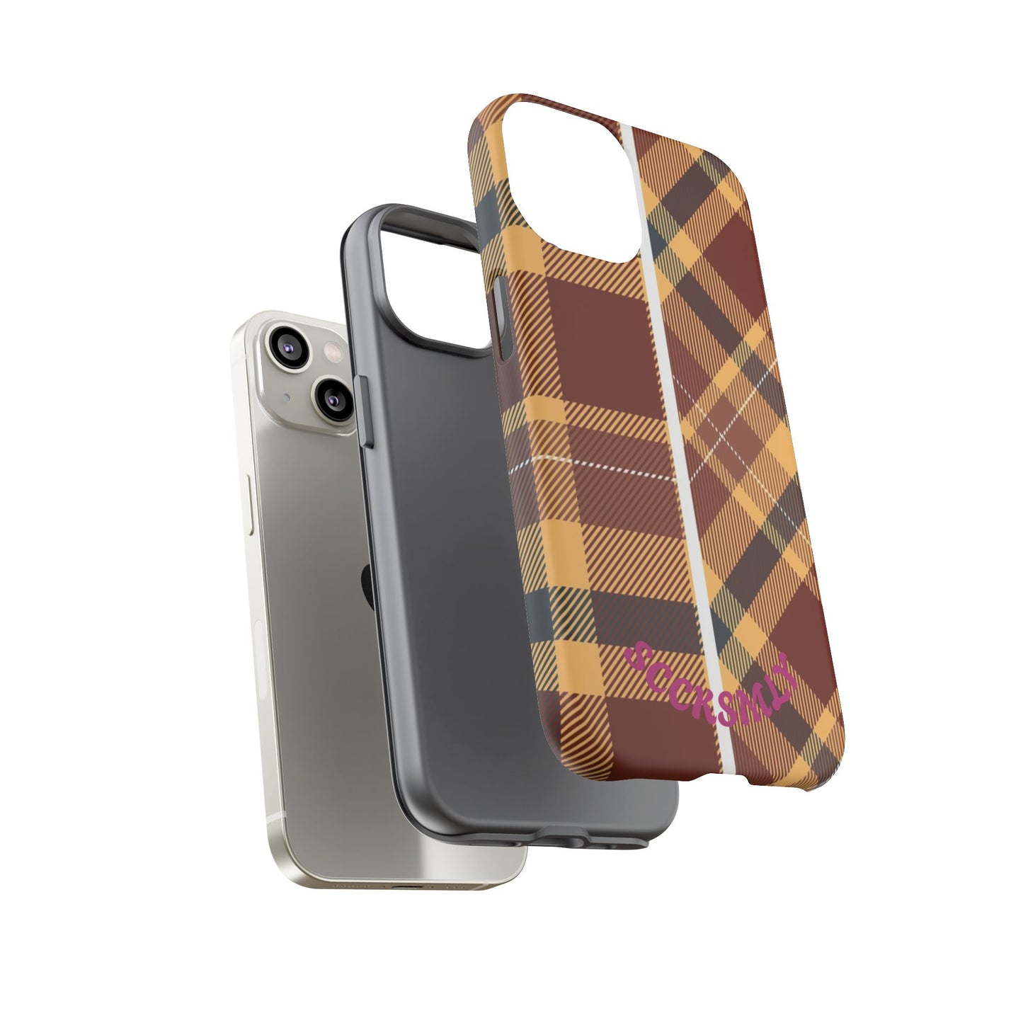 Autumn Plaid Phone Case for Apple