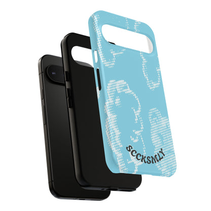 Comic Dot Sky Tough Phone Case for Google Pixel