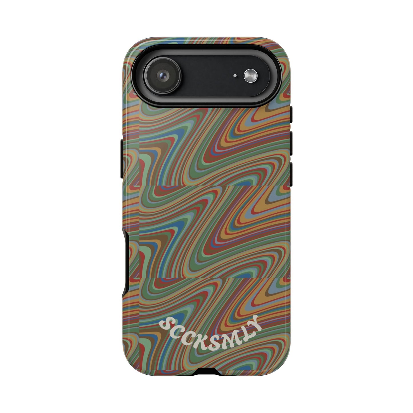 Earthly Waves Tough Phone Case for Apple
