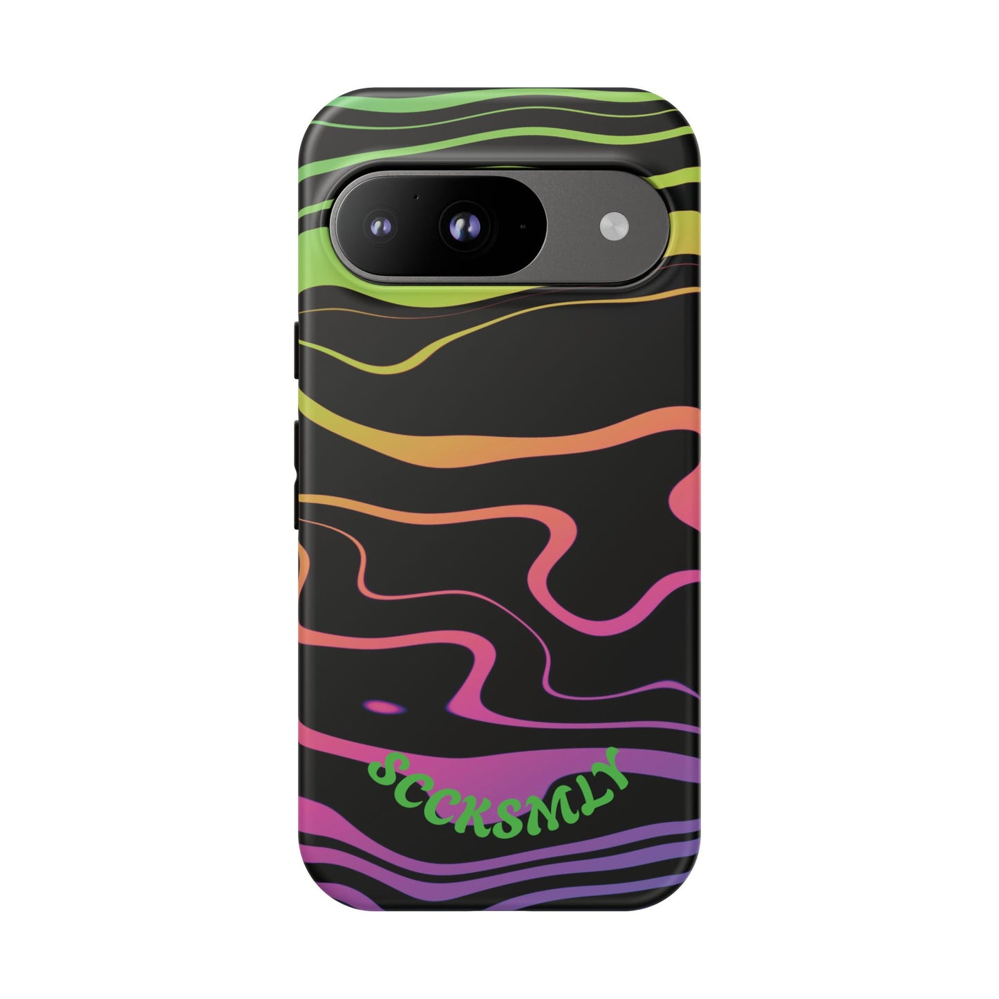 Dark Rainbow Tough Case For Google Pixel