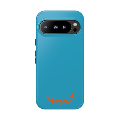 SOLID Blue Spook Tough Case for Google Pixel