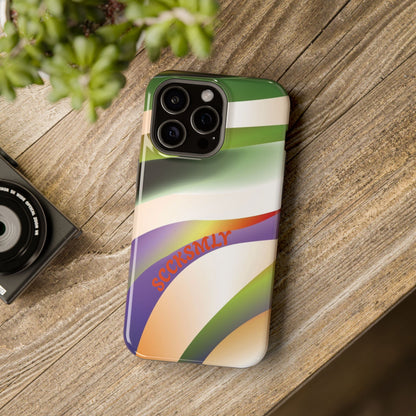 Green Waves Phone Case for Apple