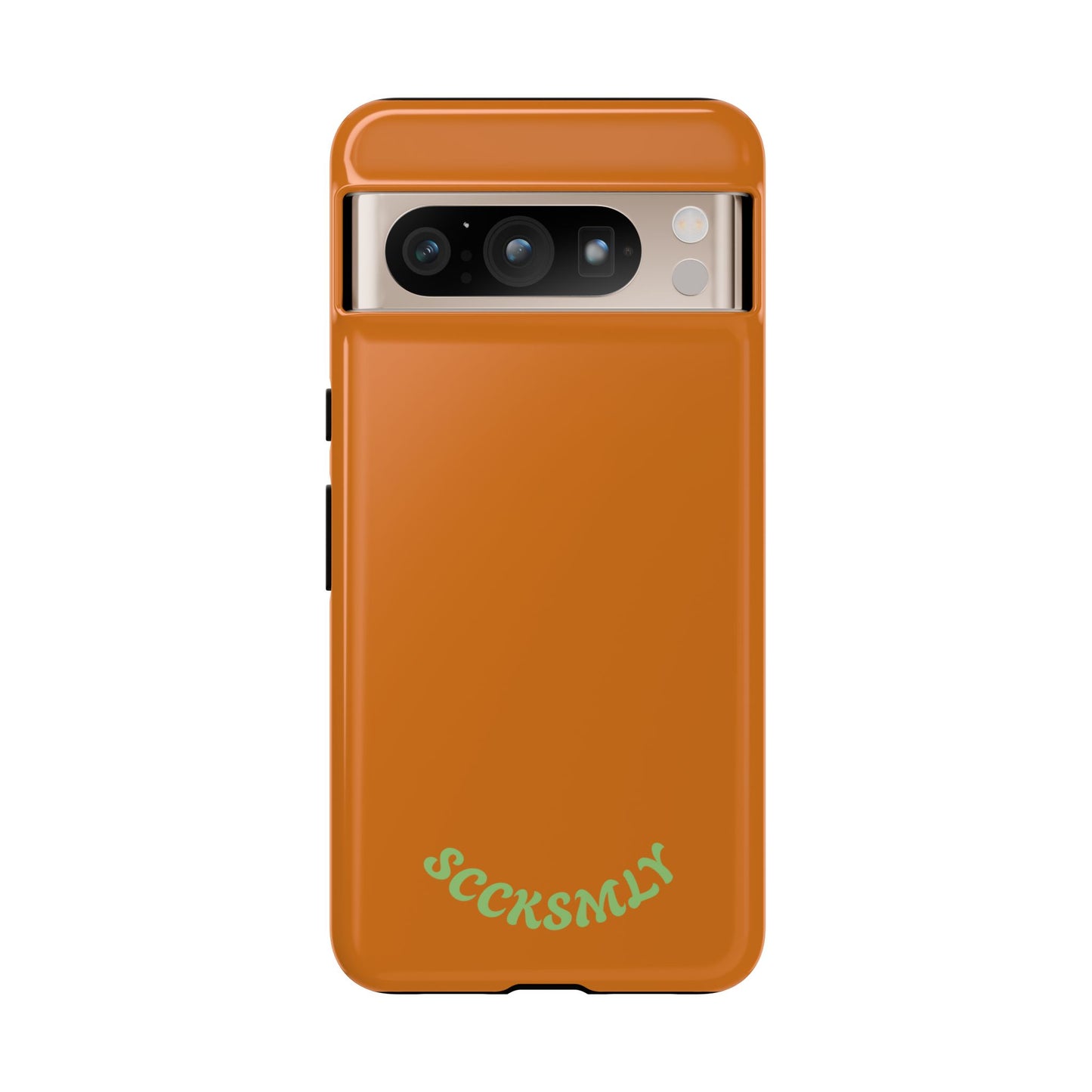 SOLID Terracotta Coal Tough Case for Google Pixel