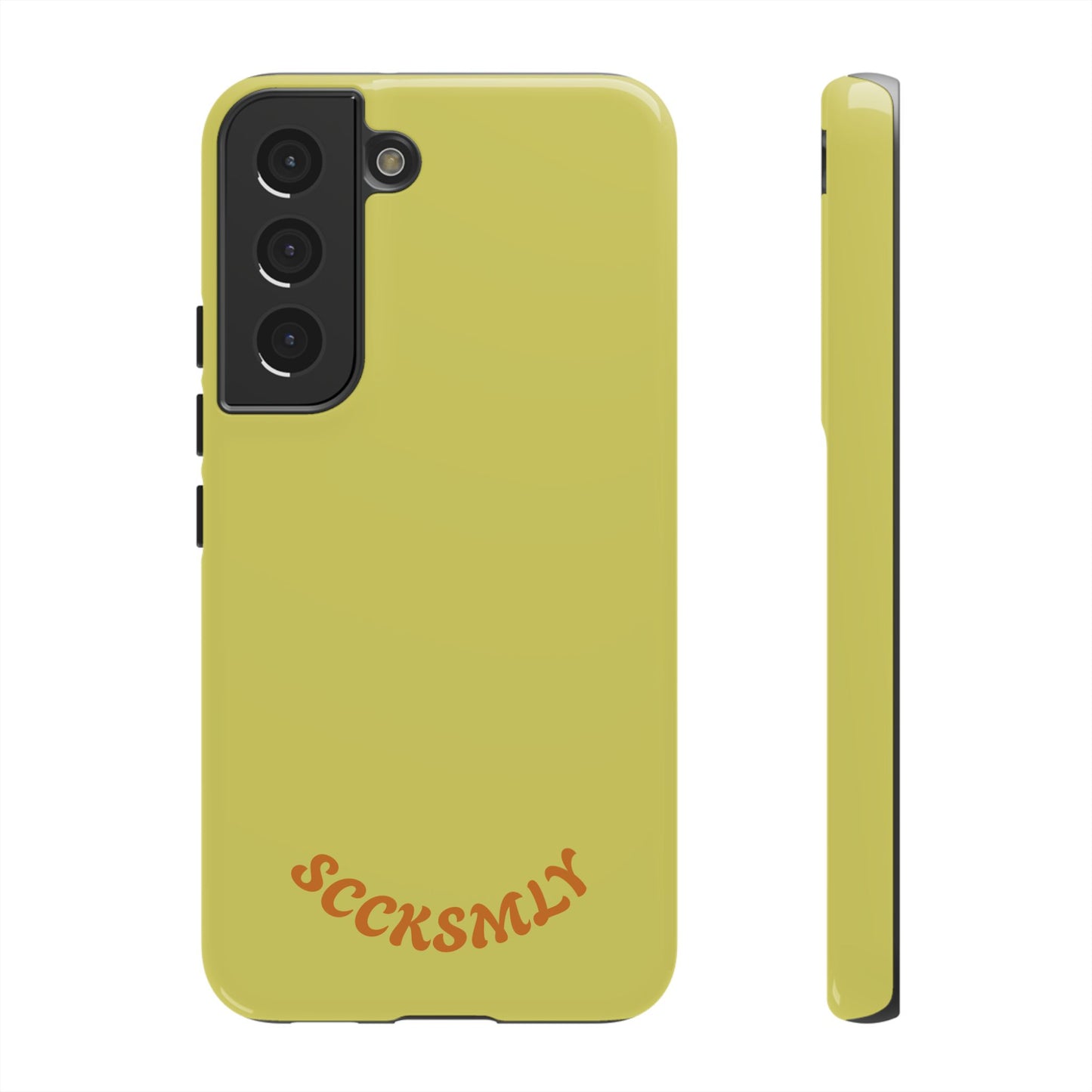 SOLID Lemon Dijon Glaze Tough Case for Samsung