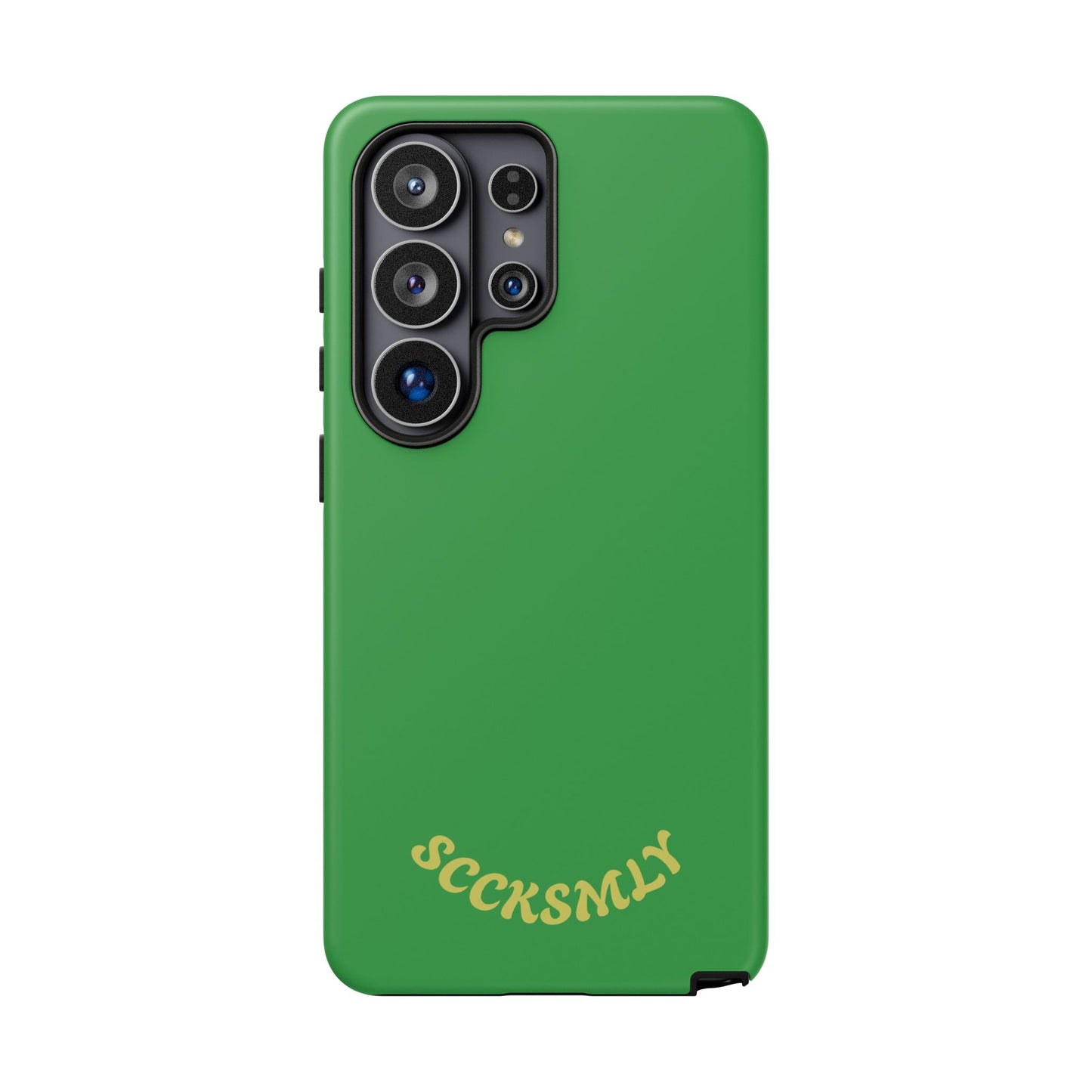 SOLID Green Grin Tough Case for Samsung