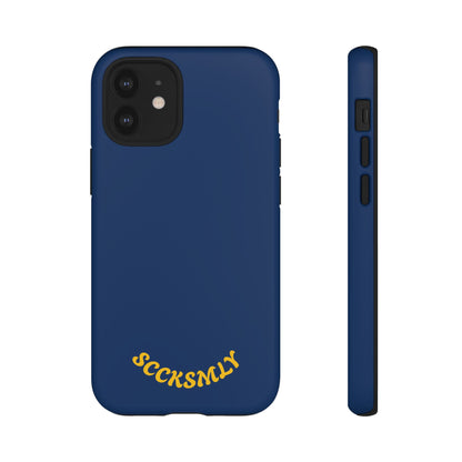 SOLID Cobalt Haze Tough Case for Apple