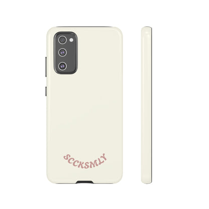 Sweet Oat Milk Tough Phone Case for Samsung