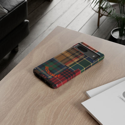 Heritage Hues Patchwork Tough Phone Case for Google Pixel
