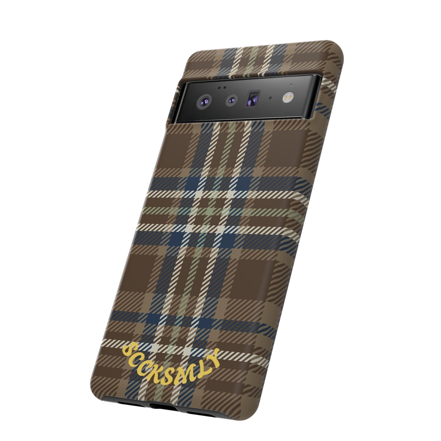Earth and Sky Plaid Phone Case for Google Pixel