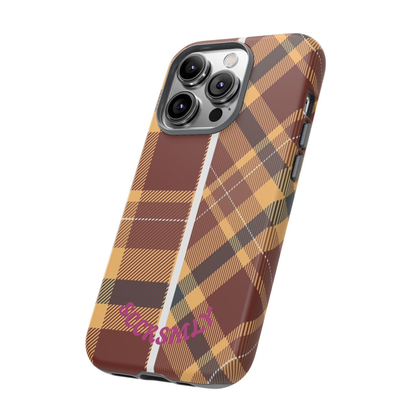 Autumn Plaid Phone Case for Apple