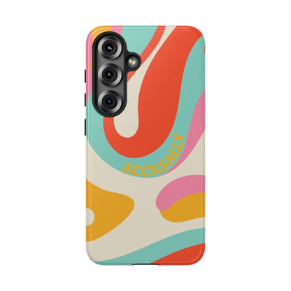 Psychodelic Acid Swirl Phone Case for Samsung