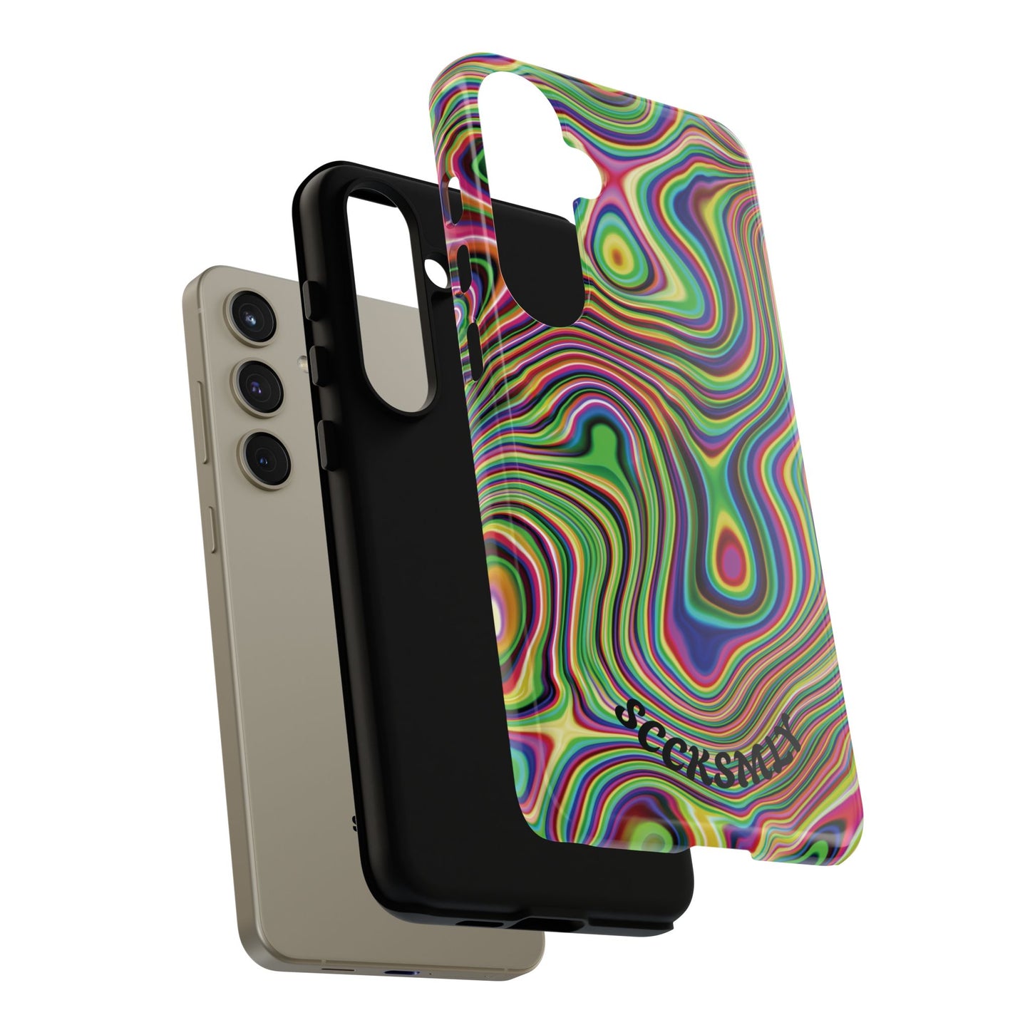 Acid Swirl Phone Case for Samsung