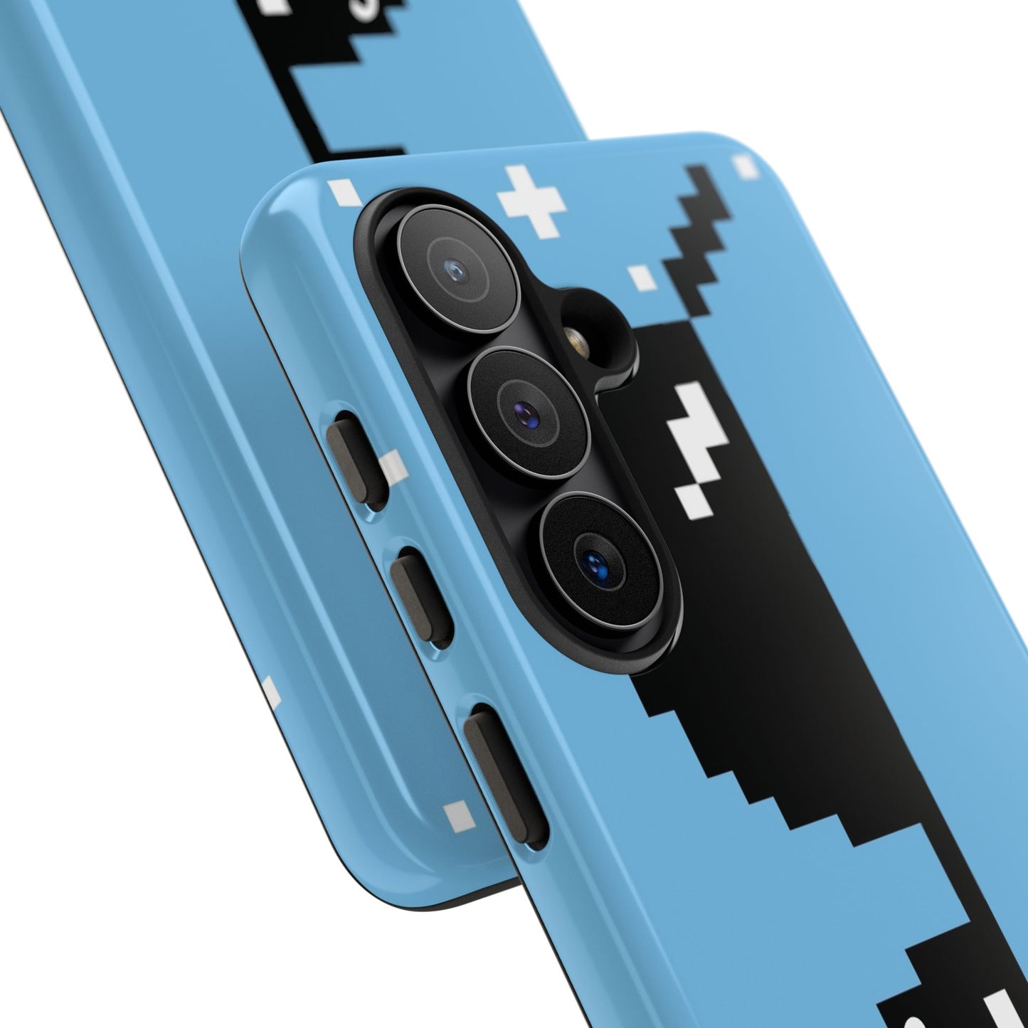Pixel Glass Tough Phone Case for Samsung
