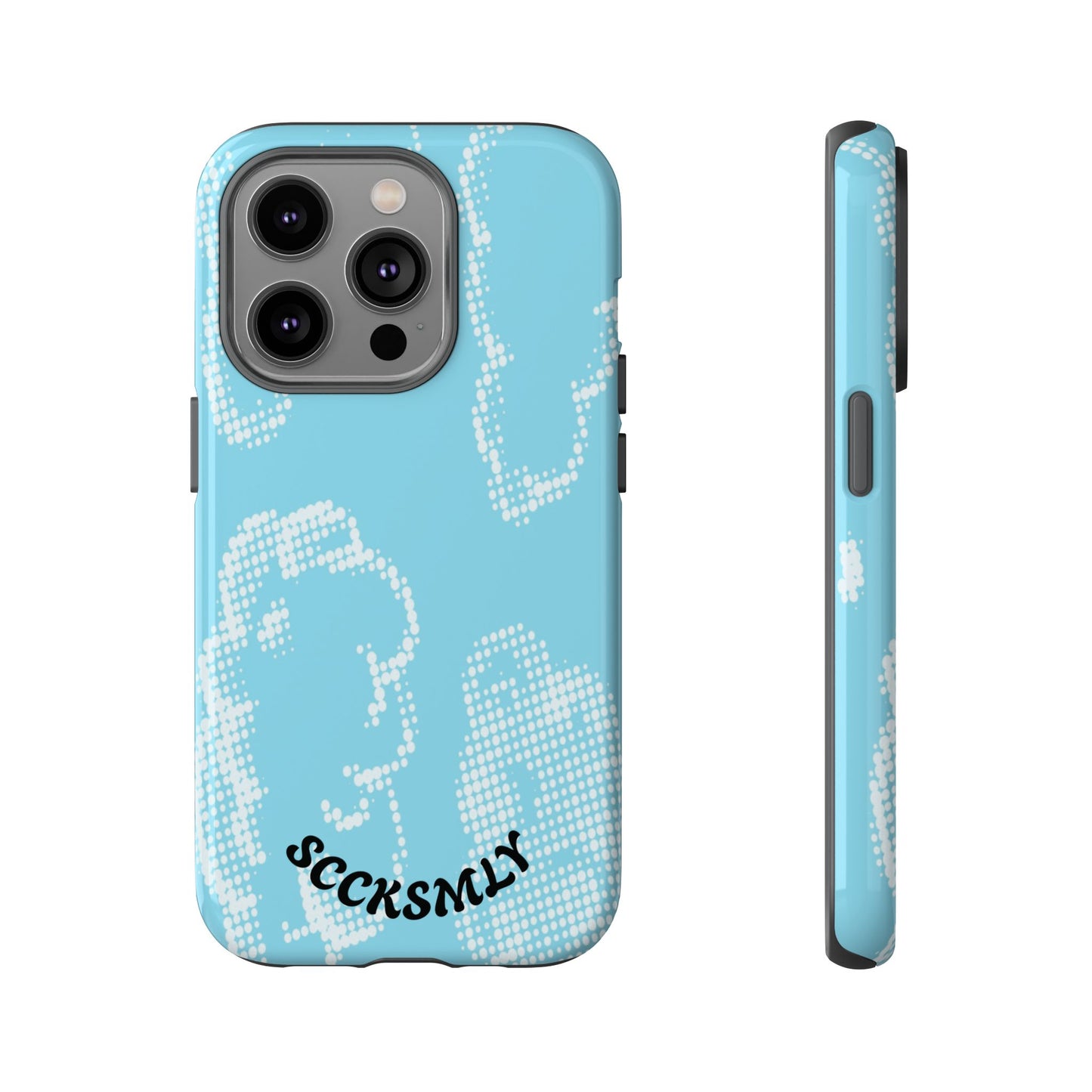 Comic Dot Sky Tough Phone Case for Apple