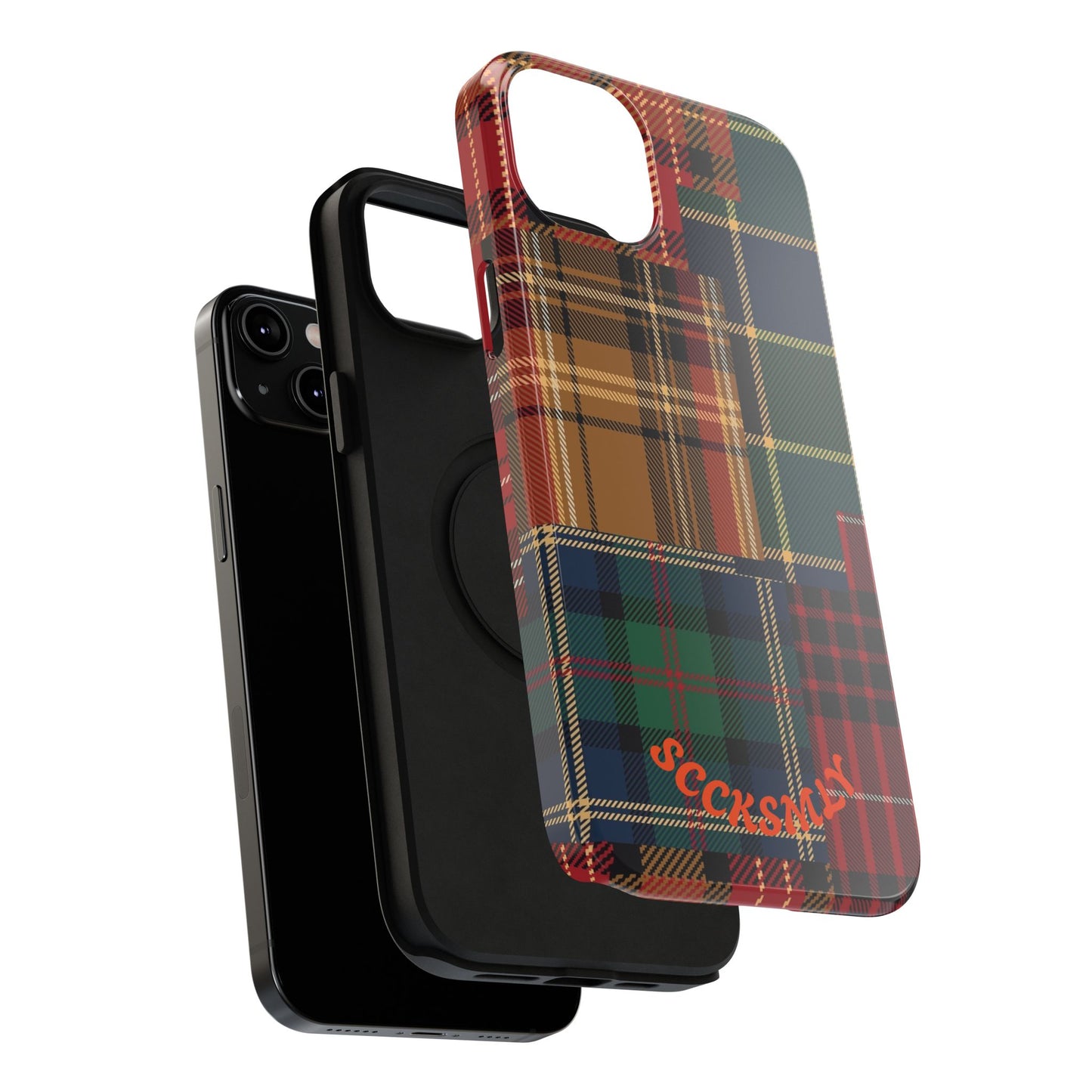 Heritage Hues Patchwork Tough Phone Case for Apple
