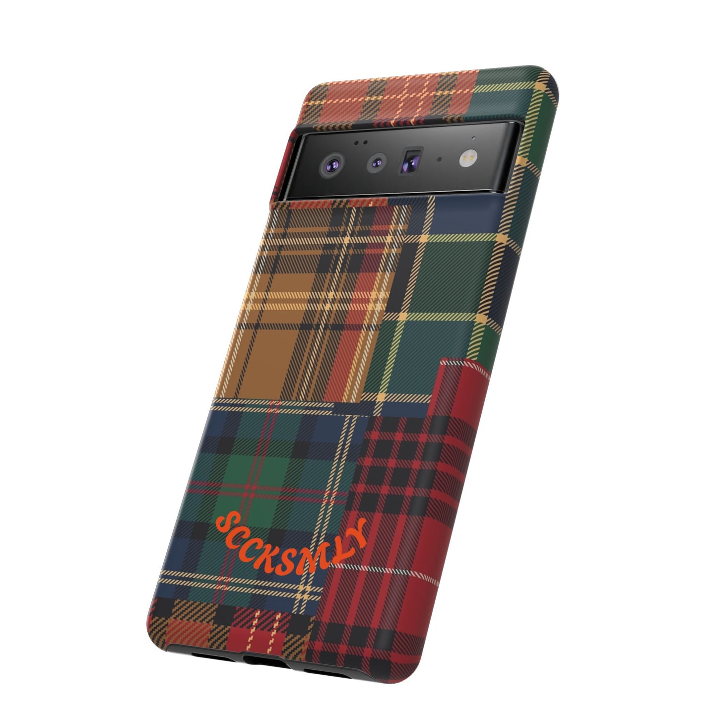 Heritage Hues Patchwork Tough Phone Case for Google Pixel
