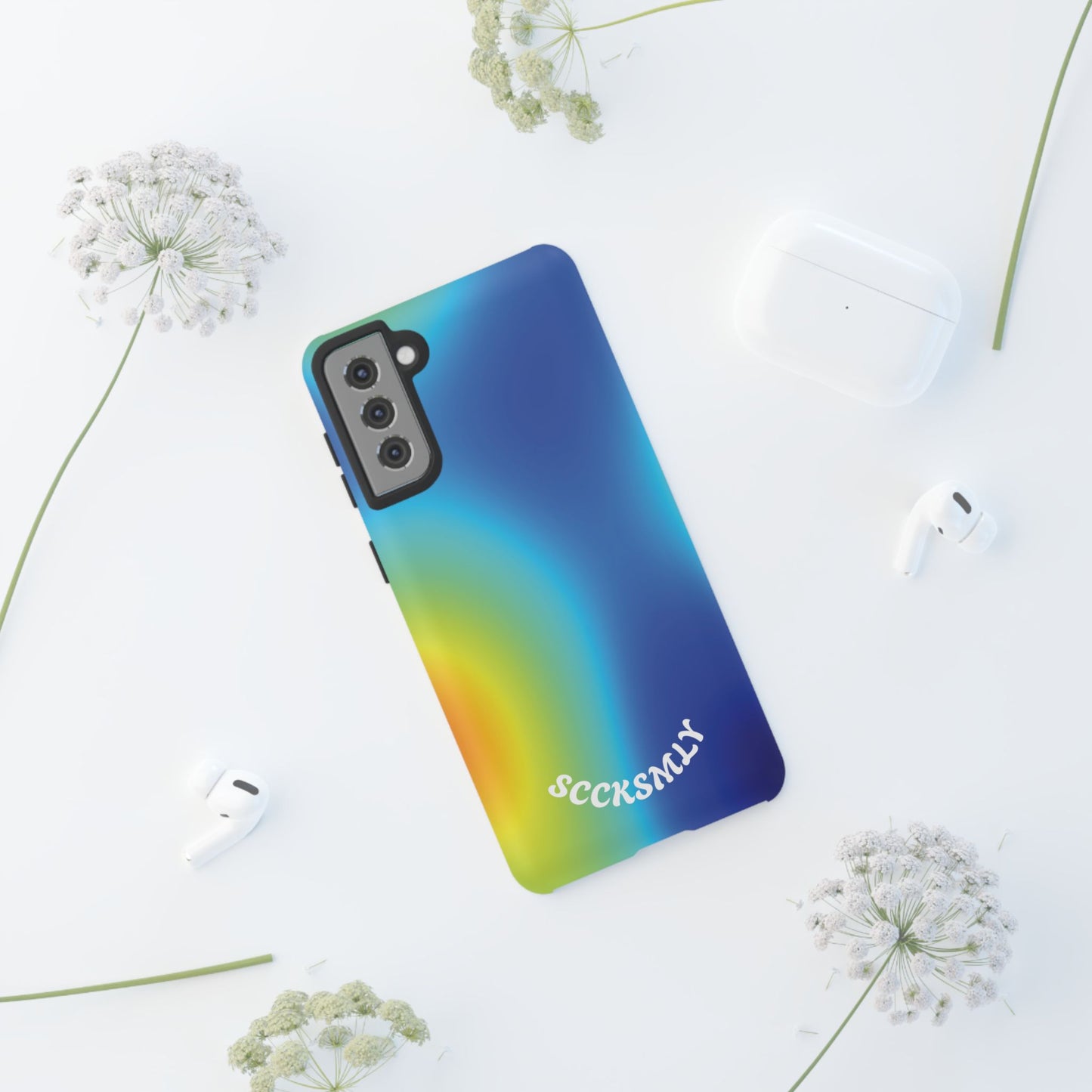 Gradient Heatwave Tough Phone Case for Samsung