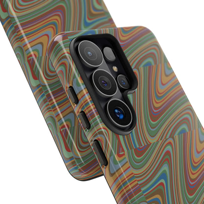 Earthly Waves Tough Phone Case for Samsung