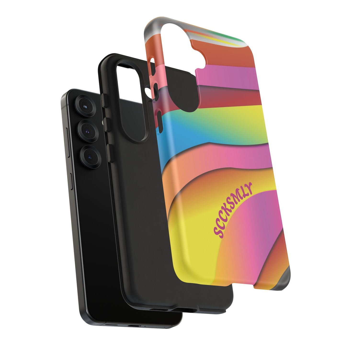 Modern Retro Rainbow Phone Case for Samsung