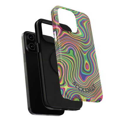 Acid Swirl Phone Case for Apple