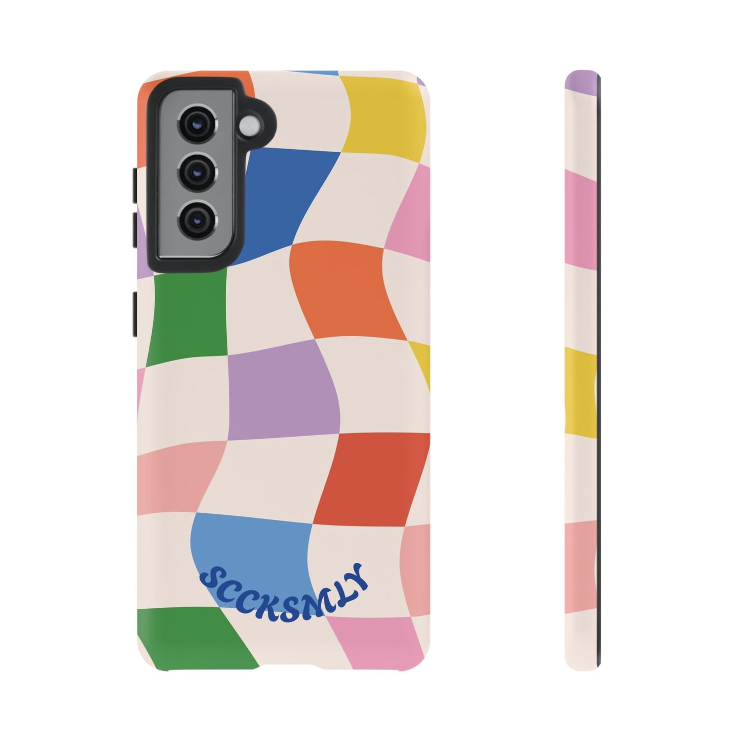 Checker Flicker Phone Case for Samsung