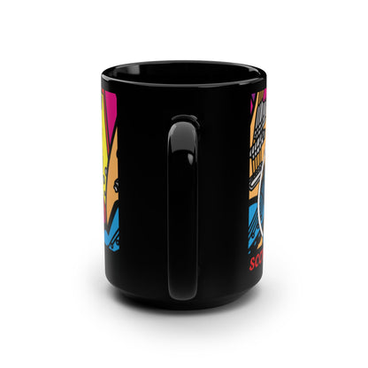Mug KaleidoWoah 15oz — Black