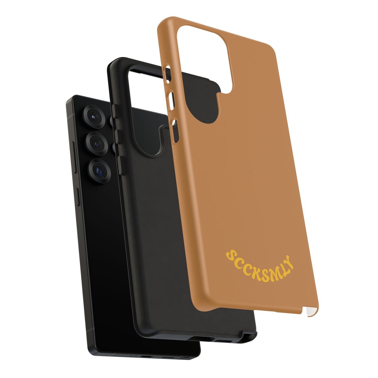 SOLID Spice Caramel Tough Case for Samsung