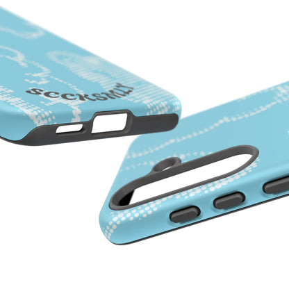 Comic Dot Sky Tough Phone Case for Samsung