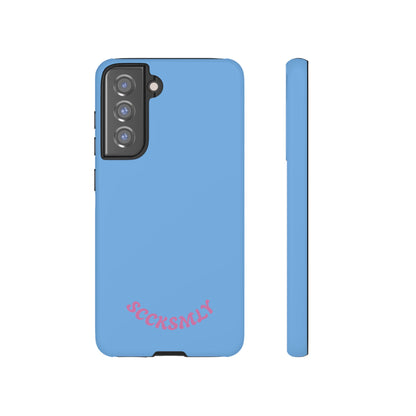SOLID Blue Candie Tough Case for Samsung