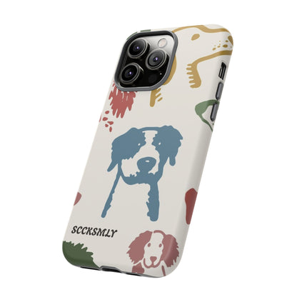 Paws & Portraits Tough Phone Case for Apple
