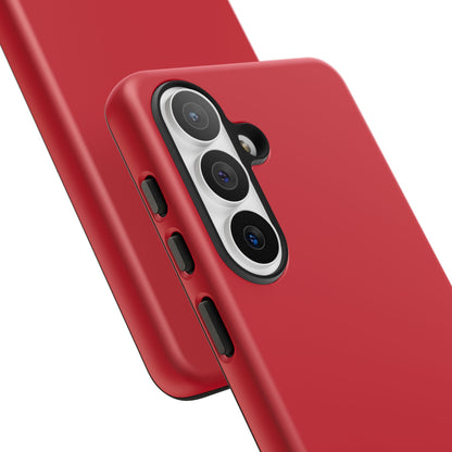 SOLID Calm Cherry Tough Case for Samsung