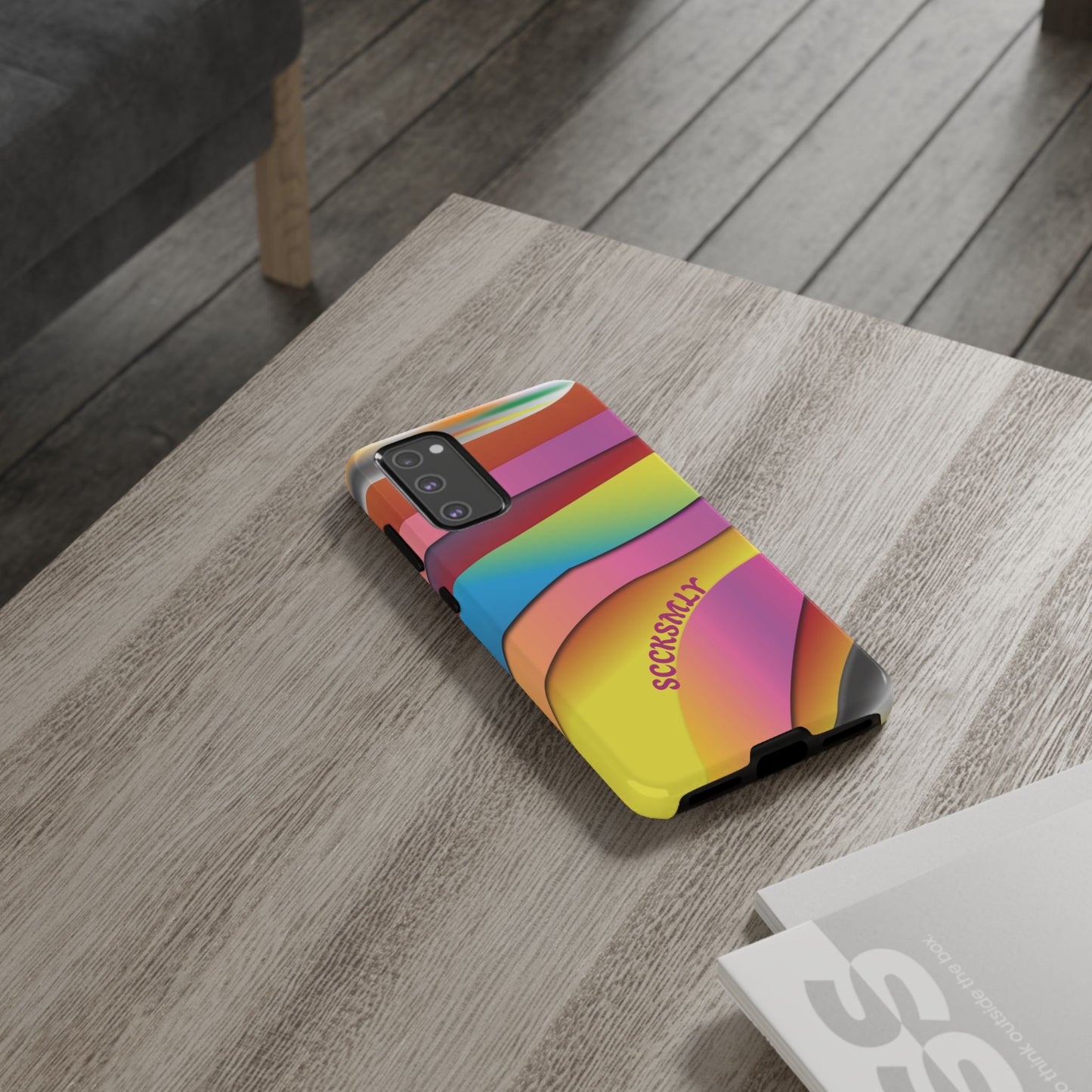 Modern Retro Rainbow Phone Case for Samsung