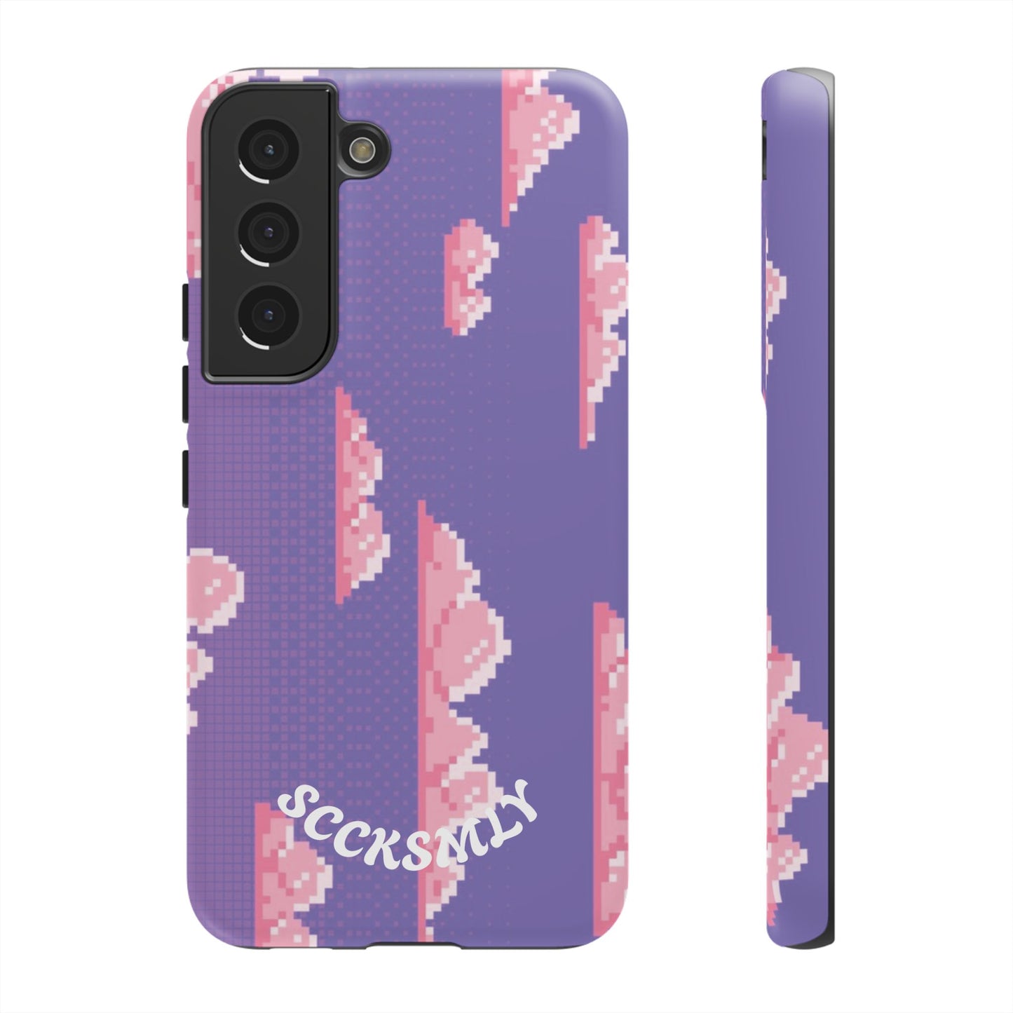 Purple Cotton Candy Sky Tough Phone Case for Samsung