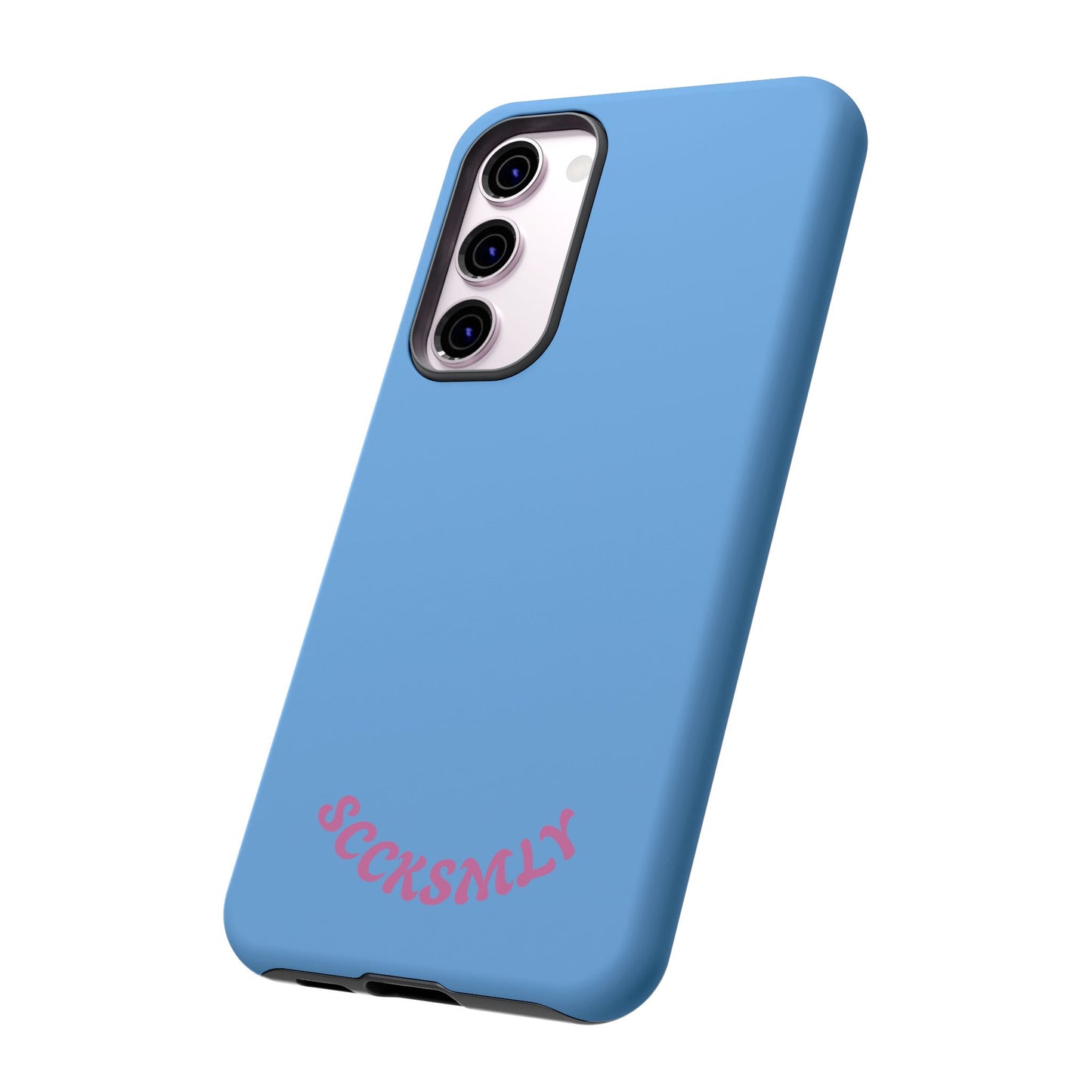SOLID Blue Candie Tough Case for Samsung